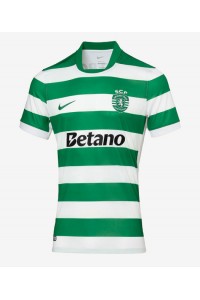 Fotbalové Dres Sporting CP Domácí Oblečení 2025-26 Krátký Rukáv